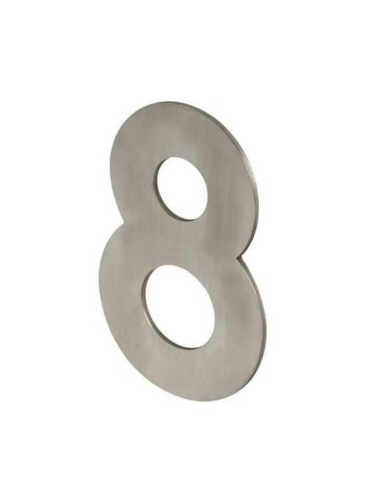 Número 8 para Atornillar 100X64X2MM Inoxidable Satinado [LOTE DE 8 Unidades] NESU