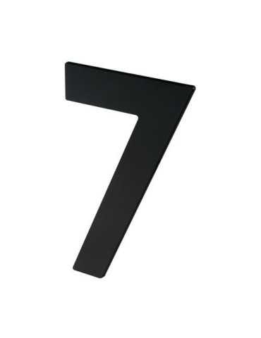 Número 7 para Atornillar 100X64X2MM Inoxidable Negro Mate [LOTE DE 8 Unidades] NESU