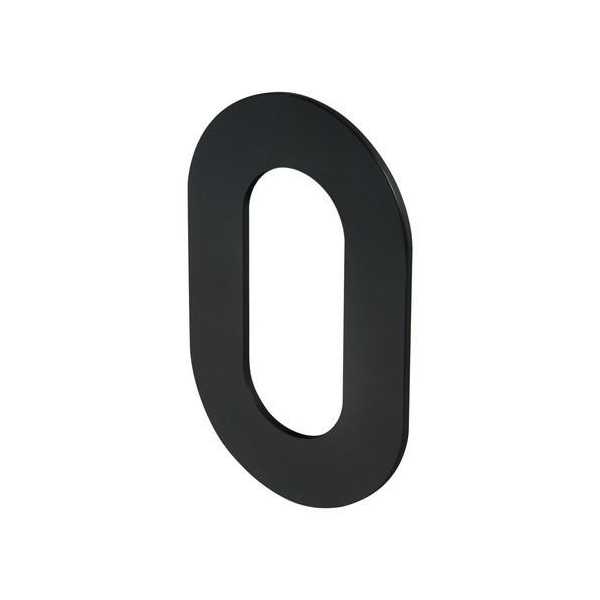Número 0 para Atornillar 100X64X2MM Inoxidable Negro Mate [LOTE DE 8 Unidades] NESU