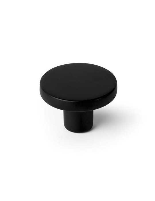 Pomo 30MM Negro Mate 38322 [LOTE DE 14 Unidades] NESU
