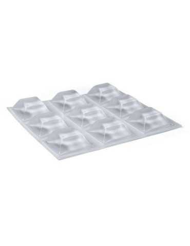 Lagrima Adhesiva Poliuretano 20X20X7.5MM (BL-8) [LOTE DE 8 Unidades] NESU
