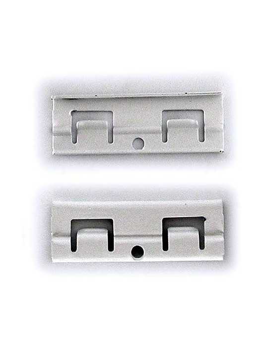 Empalme Riel sin Aluminio Blanco 7908BL [LOTE DE 42 Unidades] NEWELL