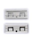 Empalme Riel sin Aluminio Blanco 7908BL [LOTE DE 42 Unidades] NEWELL