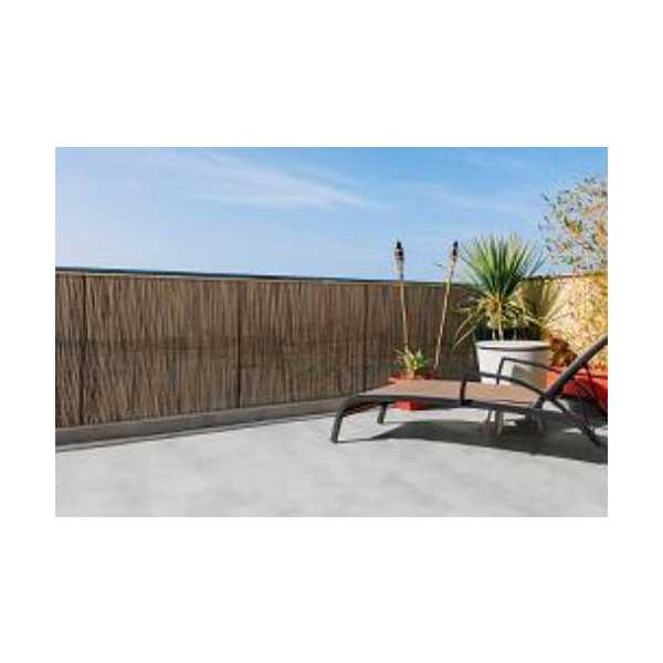 Cañizo Sintético 1X3 Marrón Oscuro Nort Fency Wick INTERMAS