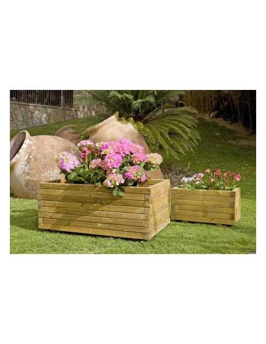 Jardinera Madera RECTAN. 40X100X50 Nortgaia 2013825 INTERMAS