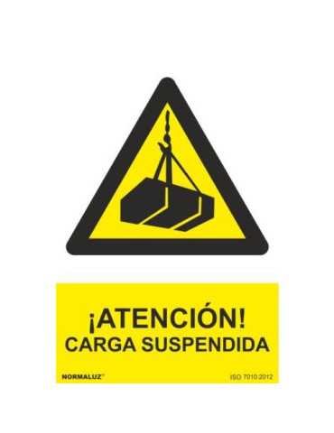 Señal Carga Suspendida [LOTE DE 20 Unidades] NORMALUZ