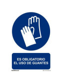Señal Uso Obligatorio Guantes [LOTE DE 22 Unidades] NORMALUZ