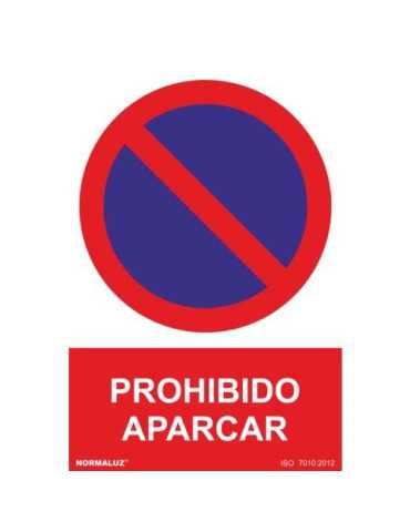 Señal Prohibido Aparcar [LOTE DE 20 Unidades] NORMALUZ