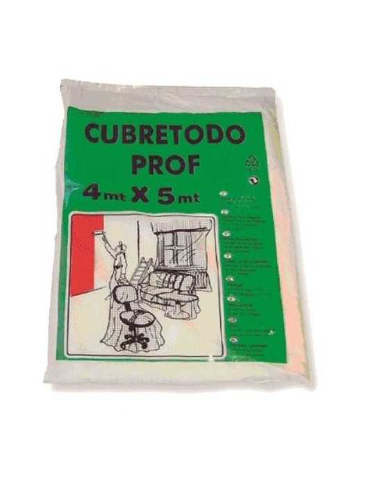 Plástico Cubretodo Pintar Profesional 4X5M 401001 [LOTE DE 18 Unidades] NOVARTIX
