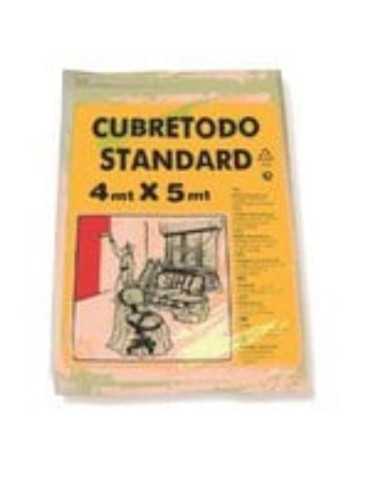 Plástico Cubretodo Pintar Estándar 4X5 m 401000 [LOTE DE 28 Unidades] NOVARTIX