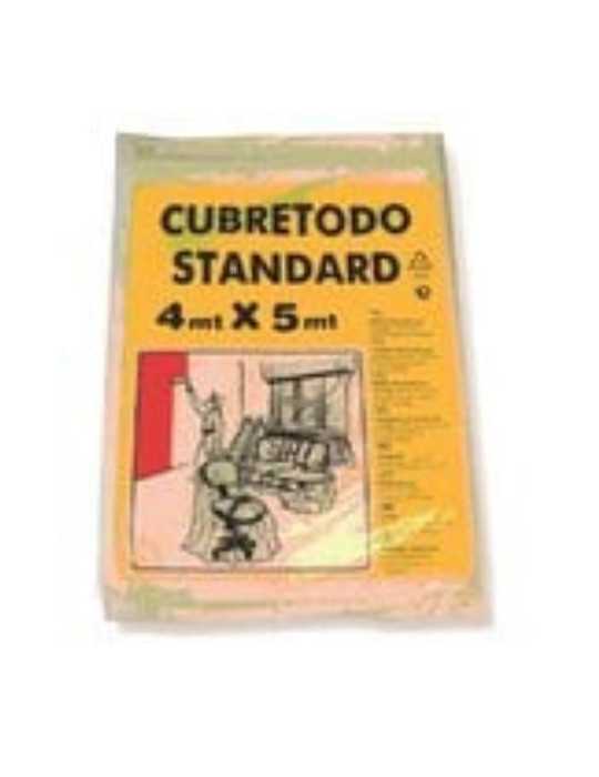 Plástico Cubretodo Pintar Estándar 4X5 m 401000 [LOTE DE 28 Unidades] NOVARTIX