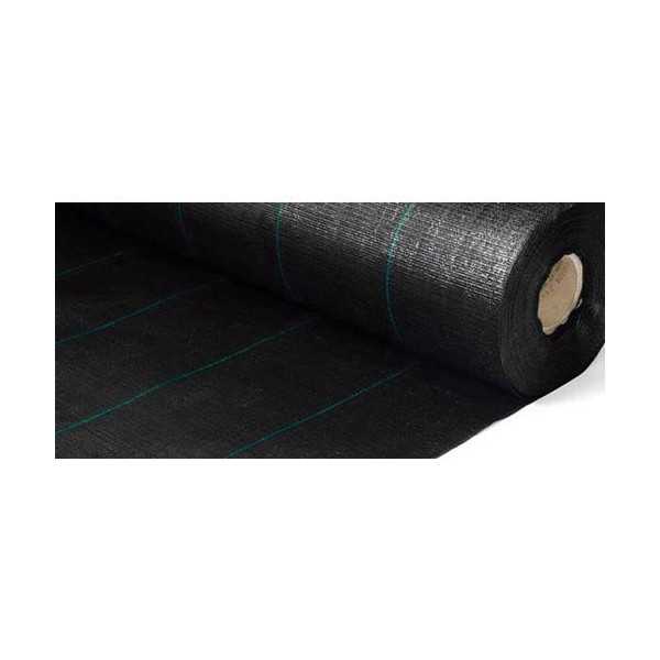 Malla Antihierbas 2X100M 100 gr /M2. Negra NOVARTIX