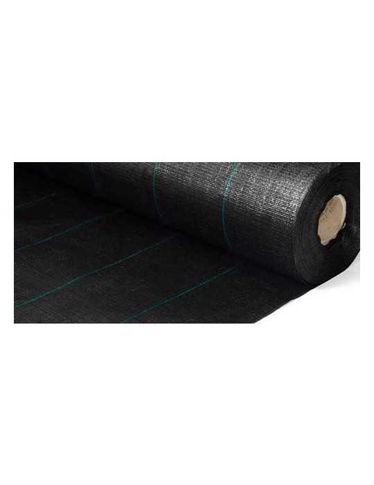 Malla Antihierbas 2X100M 100 gr /M2. Negra NOVARTIX