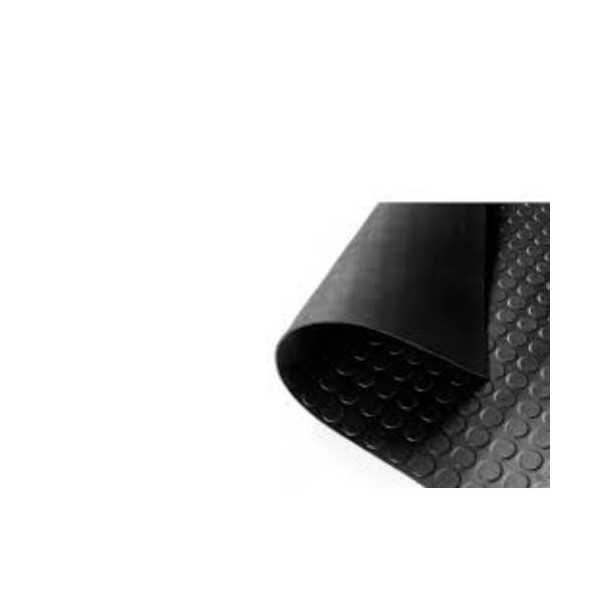 Pavimento Circulos Negro Caucho 1,2X10M NOVARTIX