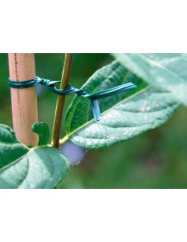 Atadura Alambre Plastificado 100M Verde 100062 [LOTE DE 10 Unidades] NOVARTIX