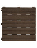 Loseta Imitacion Madera 45 X 45 cm Marrón [LOTE DE 2 Unidades] NOVARTIX
