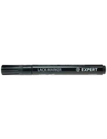 Marcador de Pintura Permanente Laca - Negro [LOTE DE 8 Unidades] NOVATOOLS