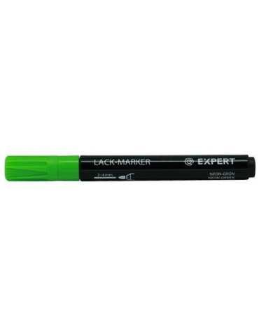 Marcador de Pintura Permanente Laca - Verde Neon [LOTE DE 8 Unidades] NOVATOOLS