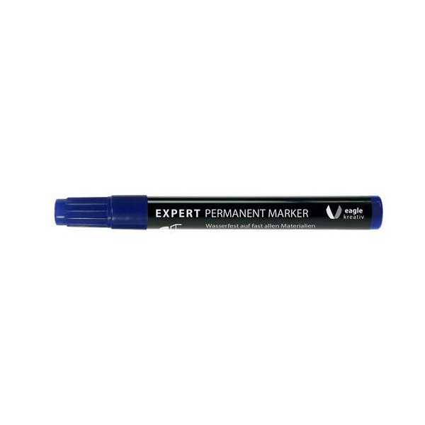 Marcador Permantente Punta Redonda 1,5-3MM Azul [LOTE DE 22 Unidades] NOVATOOLS