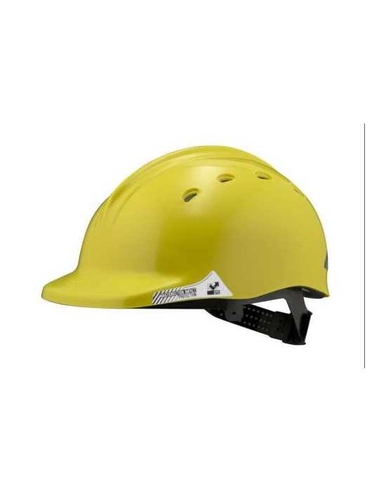 Casco Obra Alta Seguridad Amarillo CT-1 Reflec [LOTE DE 2 Unidades] NZI