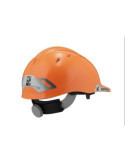 Casco Obra Alta Seguridad Naranja CT-1 Reflec [LOTE DE 2 Unidades] NZI