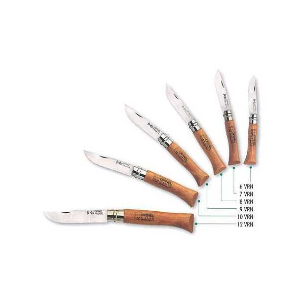 Navaja Hoja de Acero 8 cm 7VRN 113070 [LOTE DE 4 Unidades] OPINEL