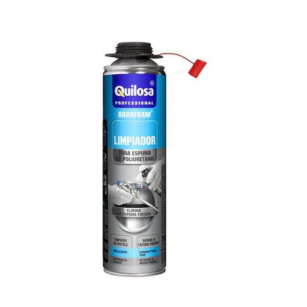 Limpiador Poliuretano 500 ml Pistola [LOTE DE 4 Unidades] ORBAFOAM
