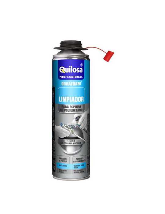 Limpiador Poliuretano 500 ml Pistola [LOTE DE 4 Unidades] ORBAFOAM