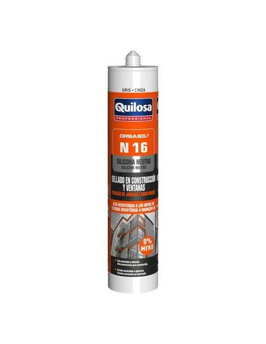 Silicona Neutra N-16T 300ML Blanco 10042188 [LOTE DE 8 Unidades] ORBASIL