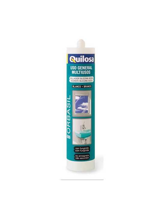 Silicona K86/300 ml Bronce [LOTE DE 8 Unidades] ORBASIL