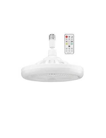 Mini Ventilador Techo con Luz DC Diámetro 15CM [LOTE DE 2 Unidades] ORBEGOZO