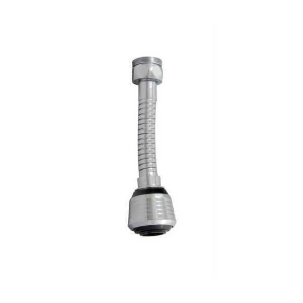 Rociador Ahorro 2 Posiciones Flexible Cromo ES-209 [LOTE DE 4 Unidades] ORFESA