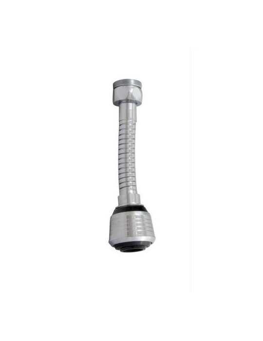 Rociador Ahorro 2 Posiciones Flexible Cromo ES-209 [LOTE DE 4 Unidades] ORFESA