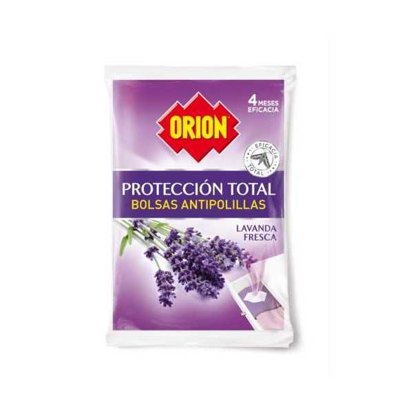 Bolsa Antipolillas Bolas Lavanda 20 Unidades 31551 [LOTE DE 8 Unidades] ORION