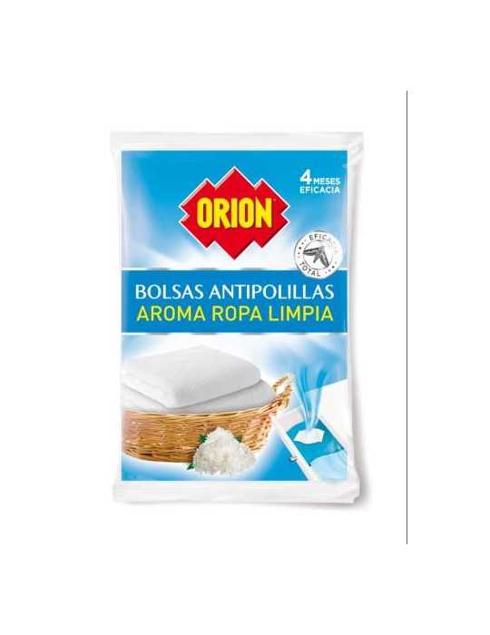 Bolsa Antipolillas Ropa Limpia 20 Unidades 31552 [LOTE DE 8 Unidades] ORION