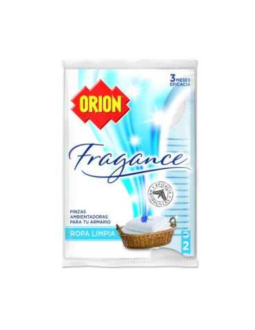 Pinza Antipolillas Ropa Limpia 2 Unidades 31613 [LOTE DE 8 Unidades] ORION