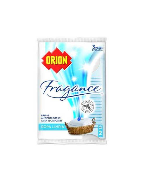Pinza Antipolillas Ropa Limpia 2 Unidades 31613 [LOTE DE 8 Unidades] ORION
