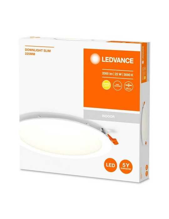Foco Downlight Slim 225MM 22W 3000K 230V Blanco [LOTE DE 4 Unidades] OSRAM