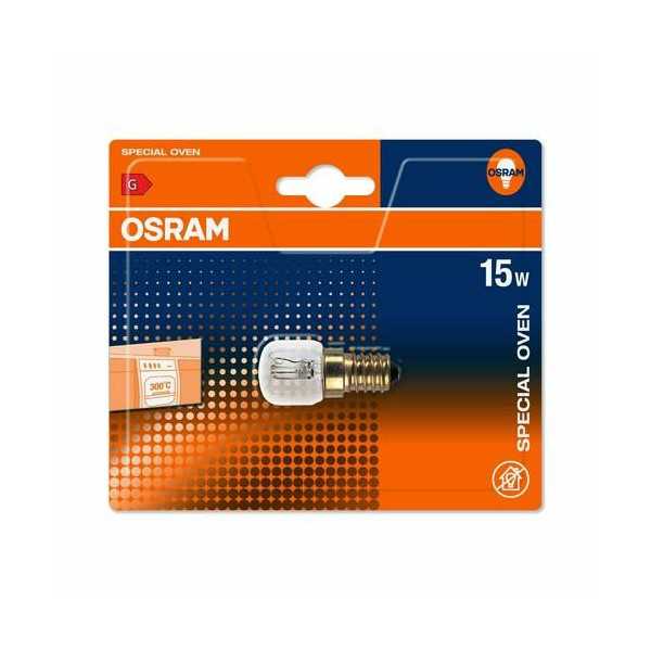 Bombilla Tubular Horno 15W 230V E14 10XBLI1 [LOTE DE 14 Unidades] OSRAM