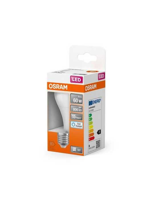 Bombilla LED Standar 8.5W/865 E27 Fria [LOTE DE 14 Unidades] OSRAM