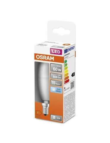 Bombilla LED Vela 7W/840 E14 Neutra [LOTE DE 10 Unidades] OSRAM