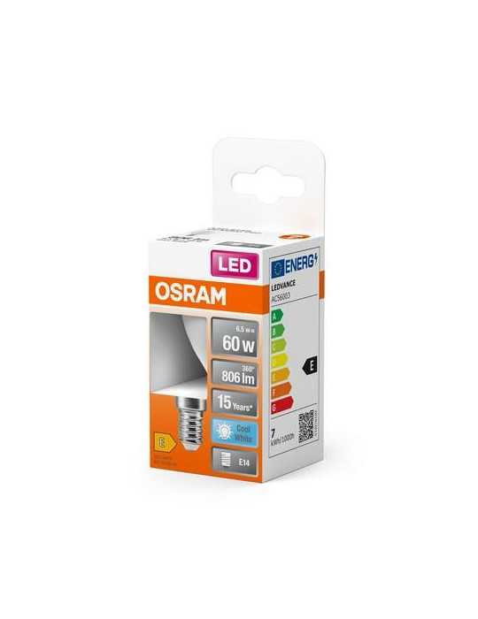 Bombilla LED Esférica 7W/840 E14 Neutra [LOTE DE 10 Unidades] OSRAM