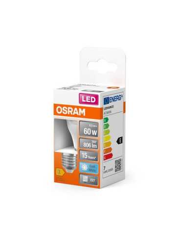 Bombilla LED Esférica 7W/840 E27 Neutra [LOTE DE 10 Unidades] OSRAM