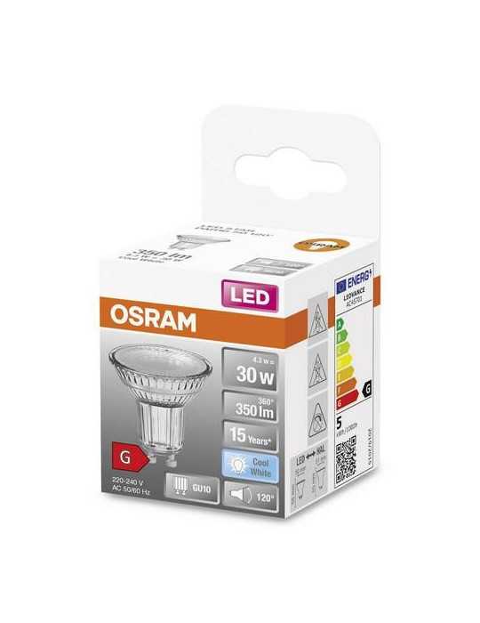 Dicroica LED Star Spot 4,3W/840 GU10 Neutra [LOTE DE 12 Unidades] OSRAM