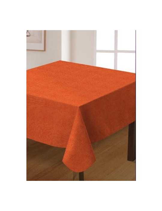 Mantel Textil 140 Cm. x 25 Metros Naranja (Rollo) OVERLOOK BUSINESS