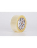Cinta Embalaje PP Acrílico Marrón 48MMX63M [LOTE DE 34 Unidades] PACKPLUS