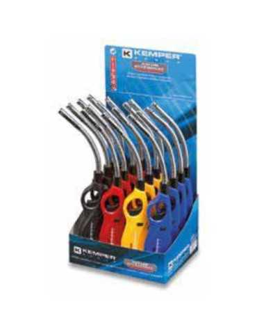Encendedor Gas Tubo Flexible 1049DF [LOTE DE 8 Unidades] KEMPER