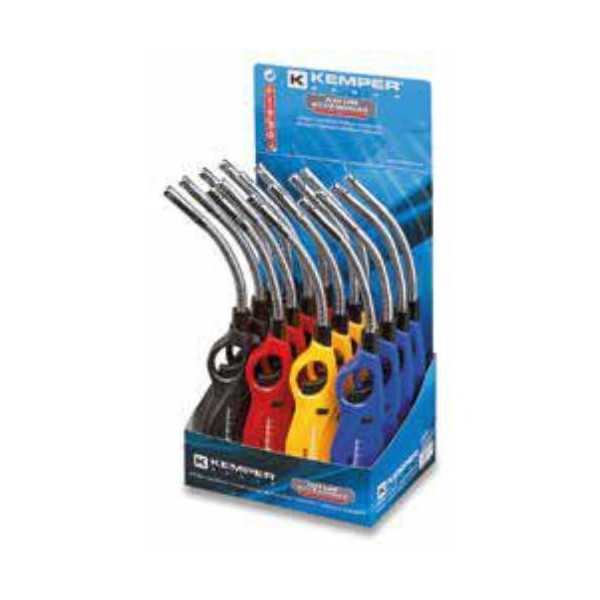 Encendedor Gas Tubo Flexible 1049DF [LOTE DE 8 Unidades] KEMPER