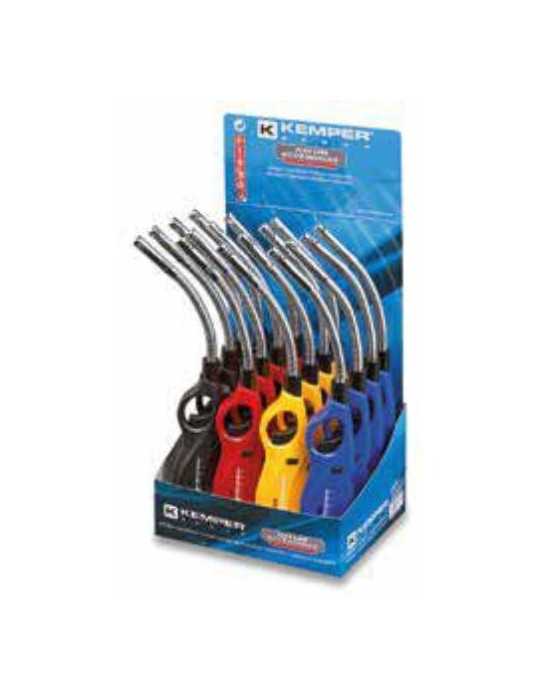 Encendedor Gas Tubo Flexible 1049DF [LOTE DE 8 Unidades] KEMPER