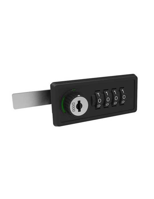 Cerradura 4 Rulinas Dual Derecha Chapa 10-20MM [LOTE DE 2 Unidades] KEYA